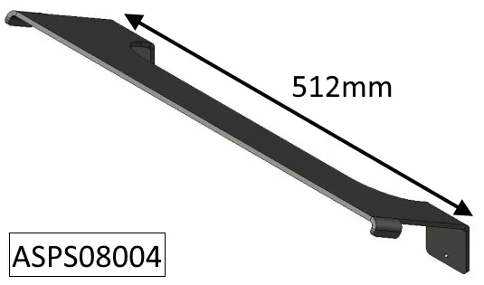 Secondary baffle (ASPS08004)