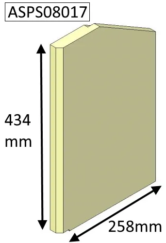 Right-hand side brick (ASPS08017)