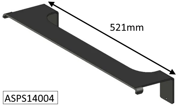 Secondary baffle (ASPS14004)