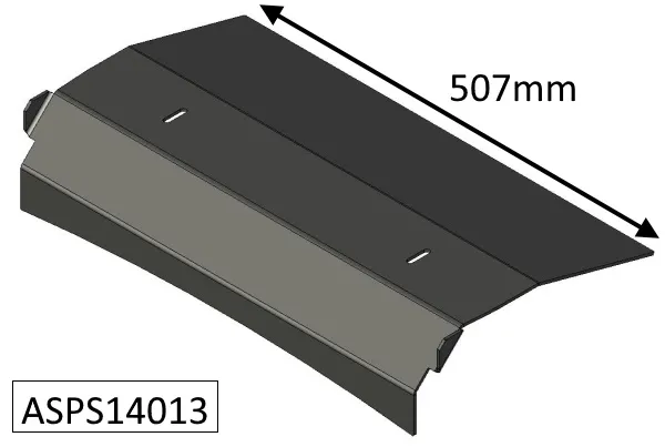 Airwash baffle (ASPS14013)