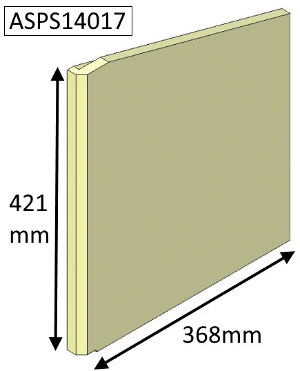 Right-hand side brick (ASPS14017)