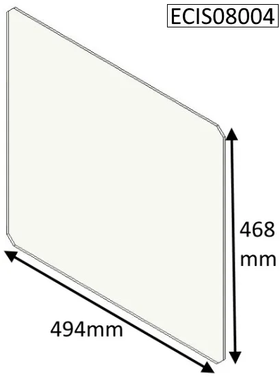 Glass panel (ECIS08004)